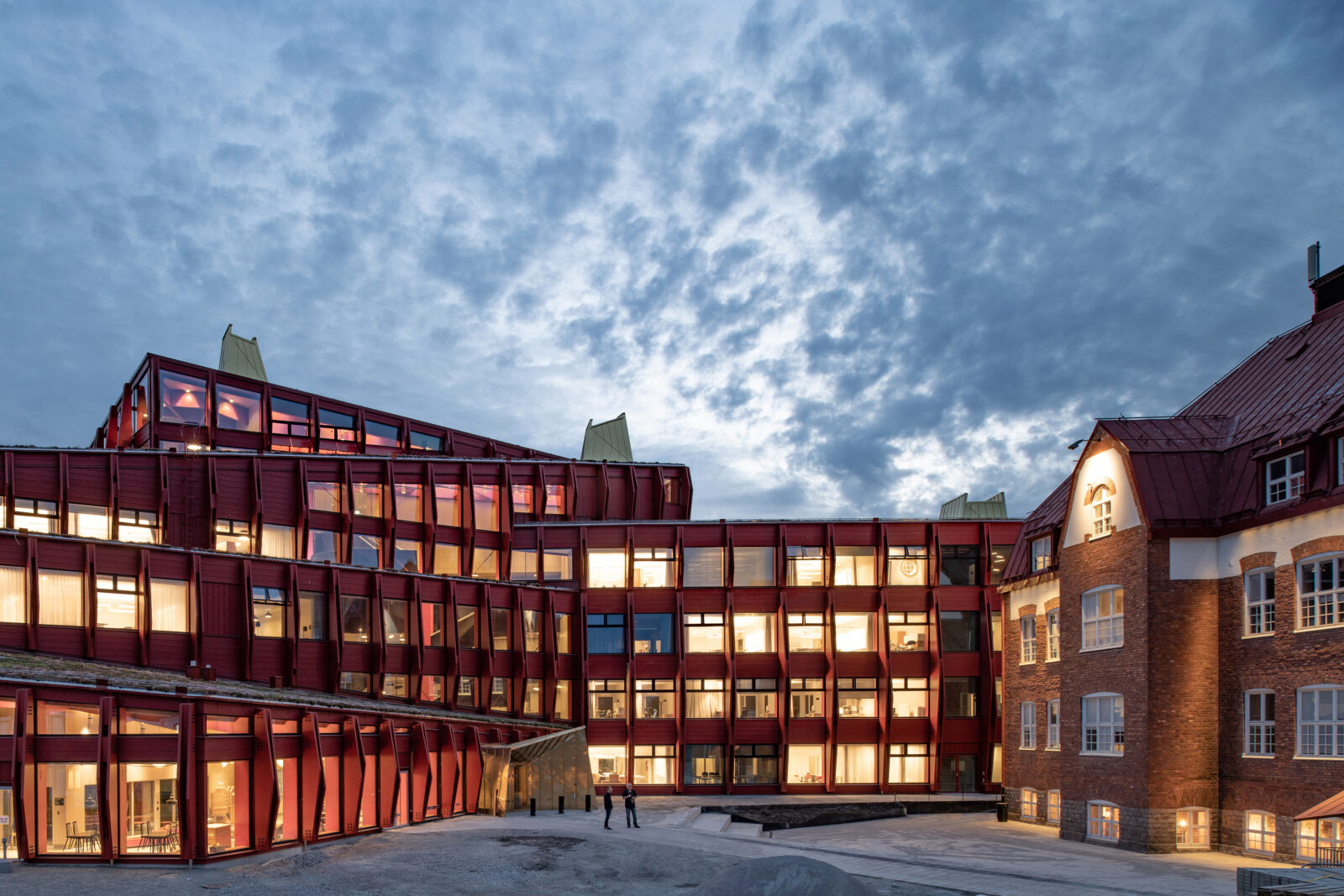Kunskapshuset i Gällivare. Liljewall och MAF arkitektkontor. Foto: Anders Bobert.